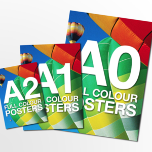 Full Colour Printed A0 A1 A2 Posters